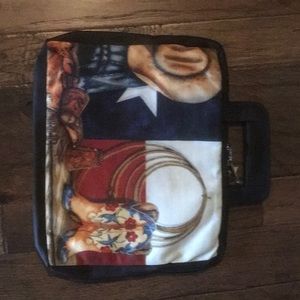 Laptop Case - Purse - Texas - Western  Brand New